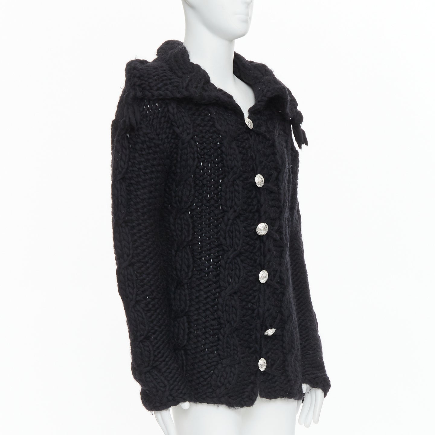 Dolce & Gabbana Chunky Knit Cardigan - 4