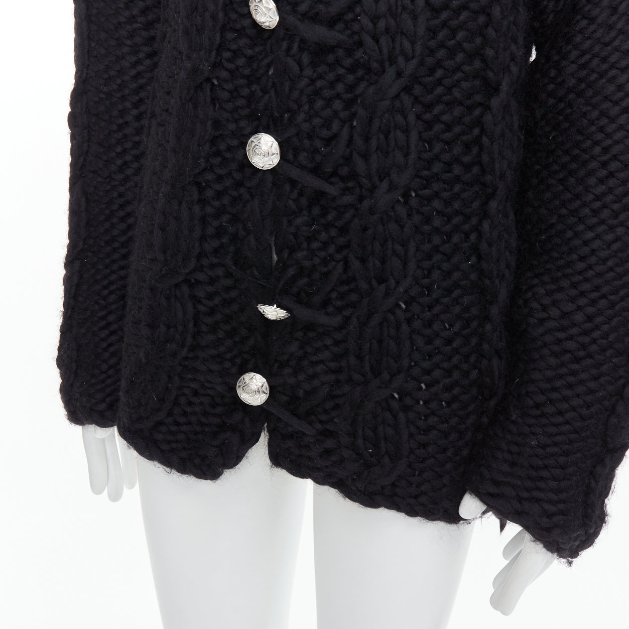 Dolce & Gabbana Chunky Knit Cardigan - Image 10