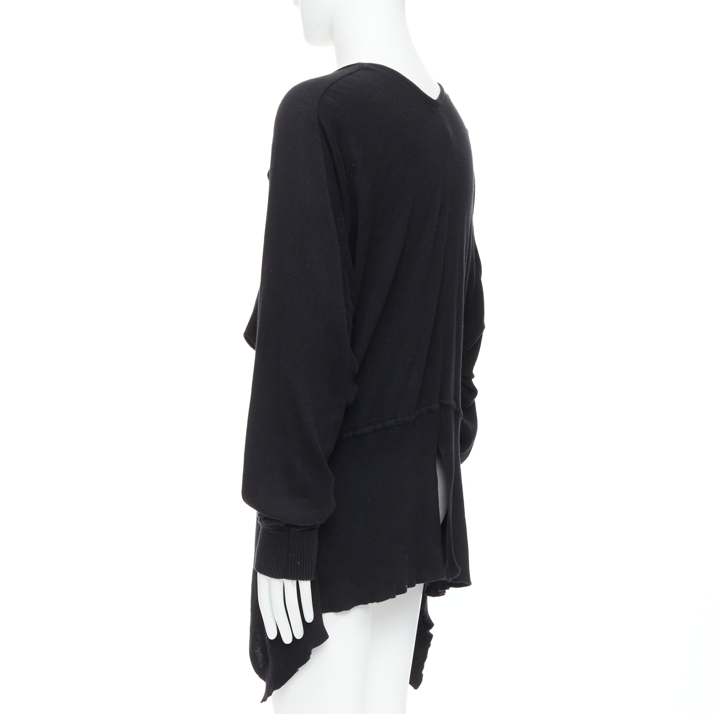 Bernhard Willhelm Draped Hi Low Cardigan - Detail 1