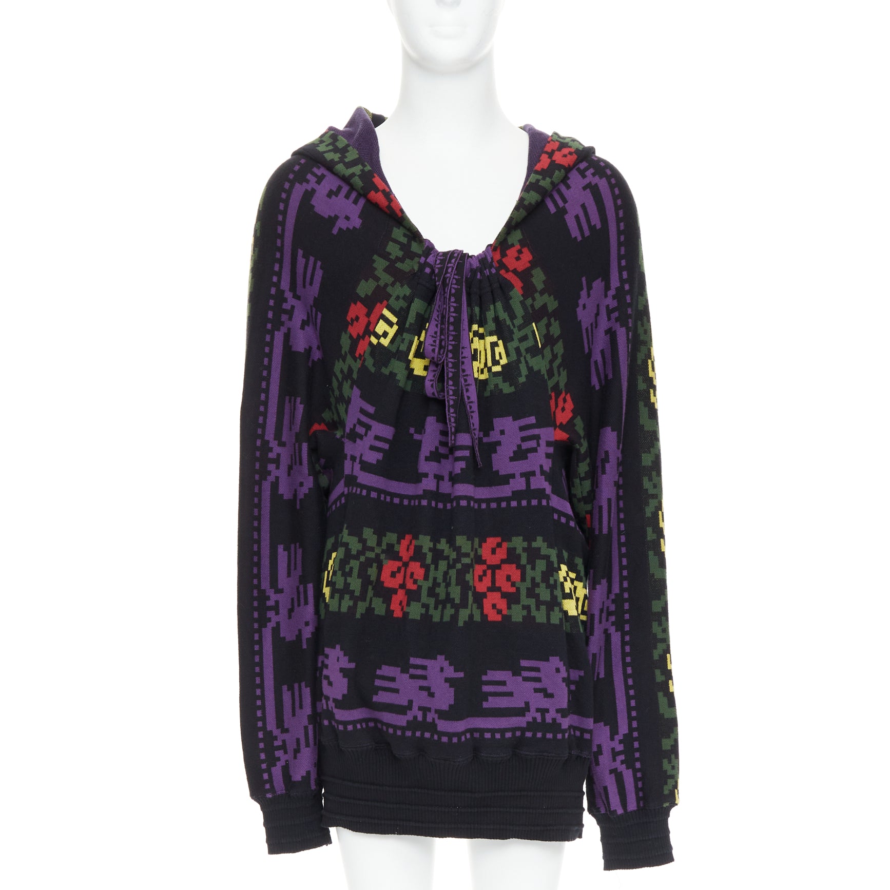 Bernhard Willhelm Pixel Print Sweater