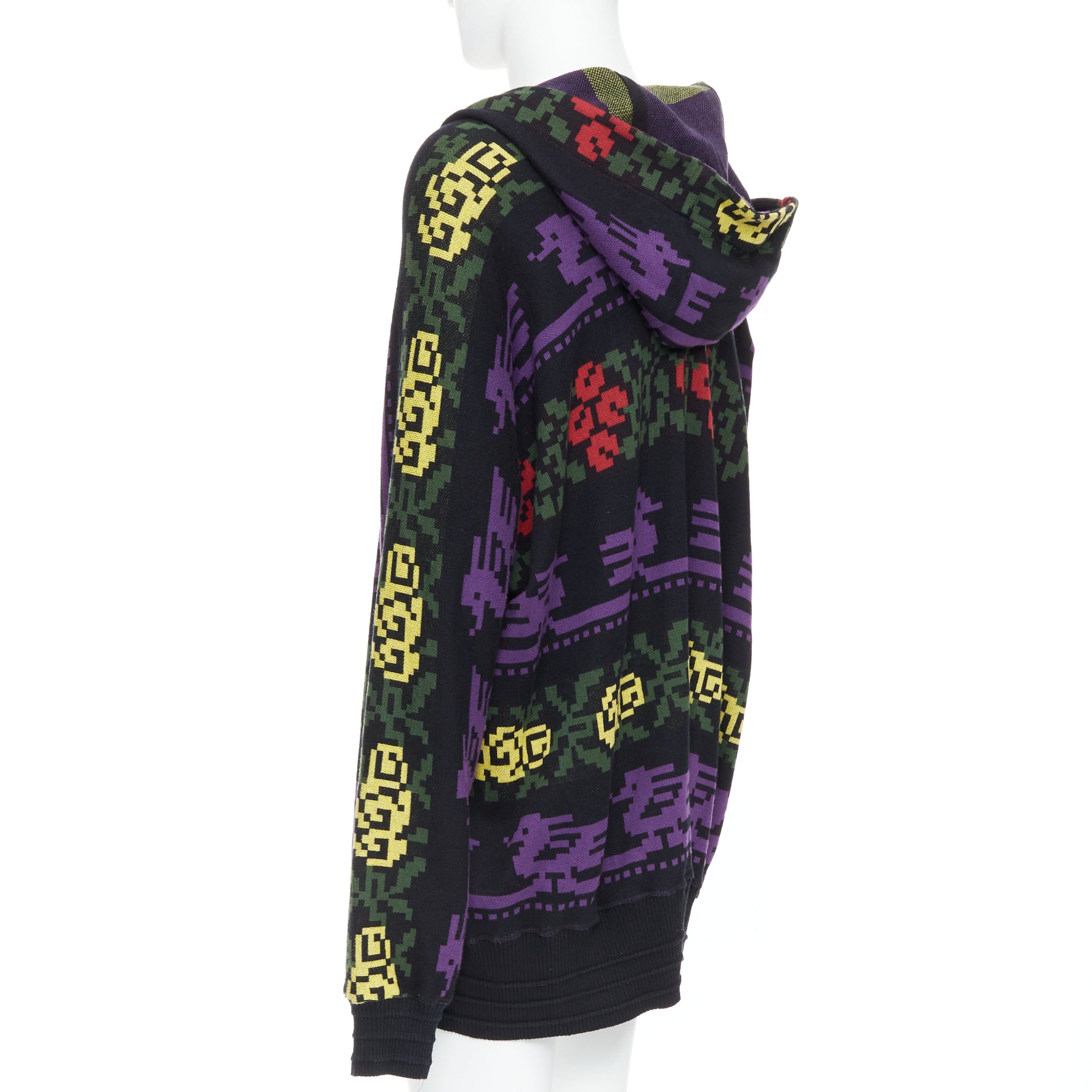 Bernhard Willhelm Pixel Print Sweater - Detail 1