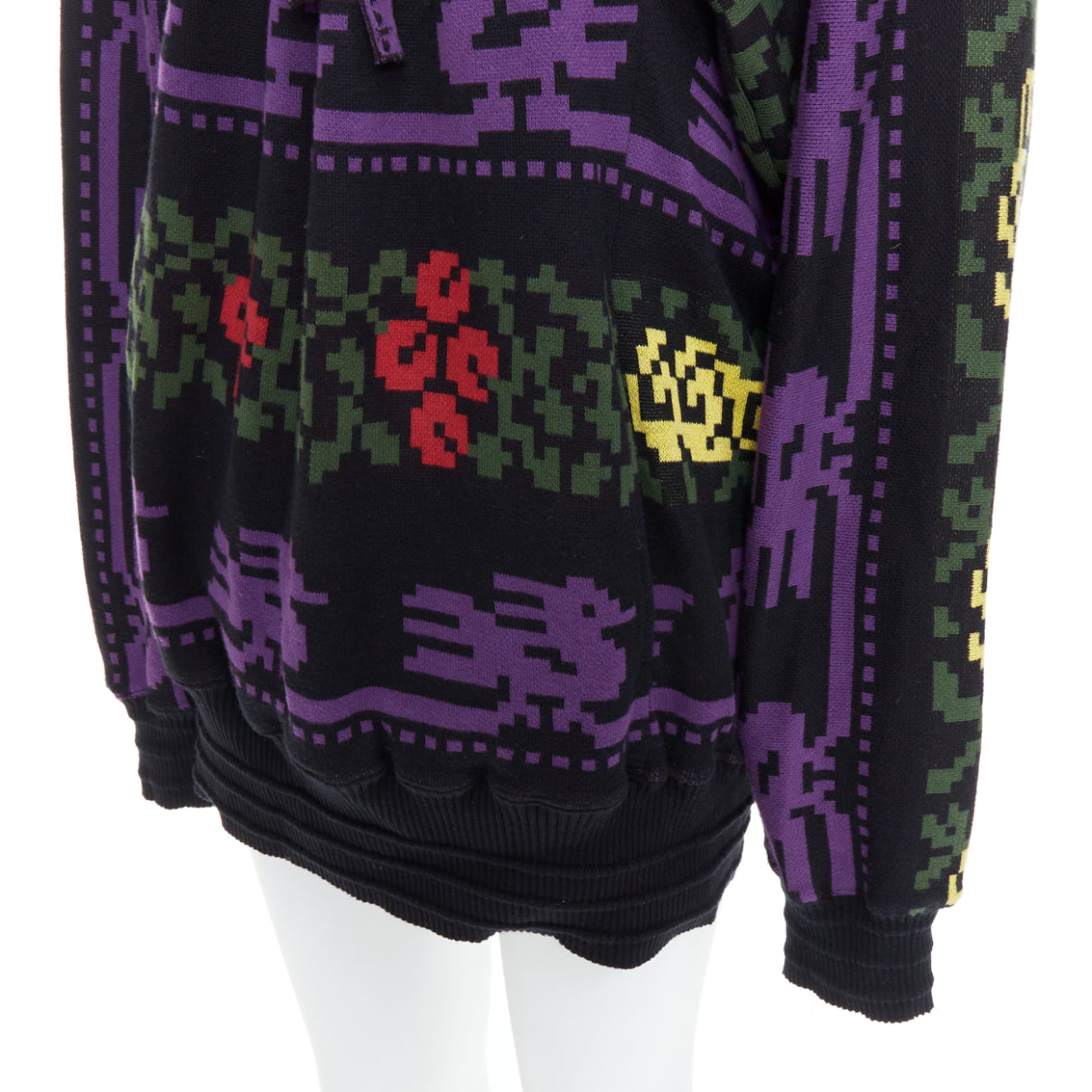 Bernhard Willhelm Pixel Print Sweater - Detail 2