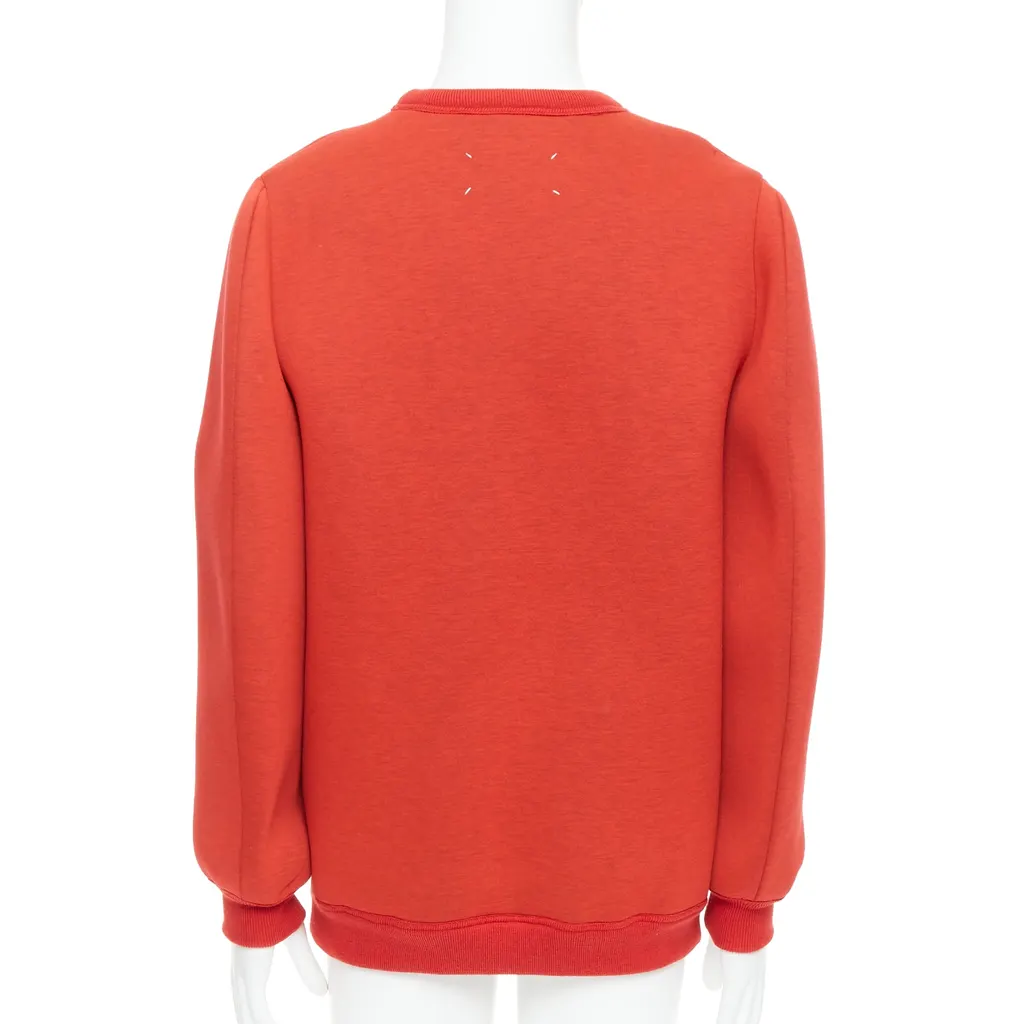 Maison Martin Margiela Curved Sleeve Jumper Red Very good - Box View