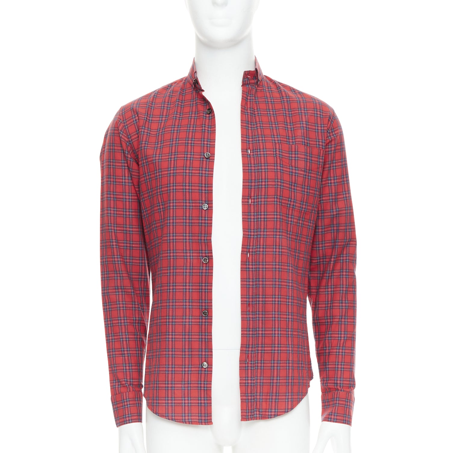 Dior Plaid Slim Shirt