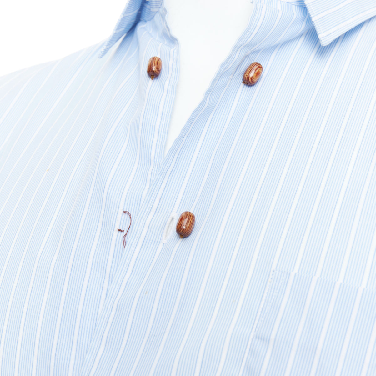 Comme Des Garcons Bean Button Shirt - Back view