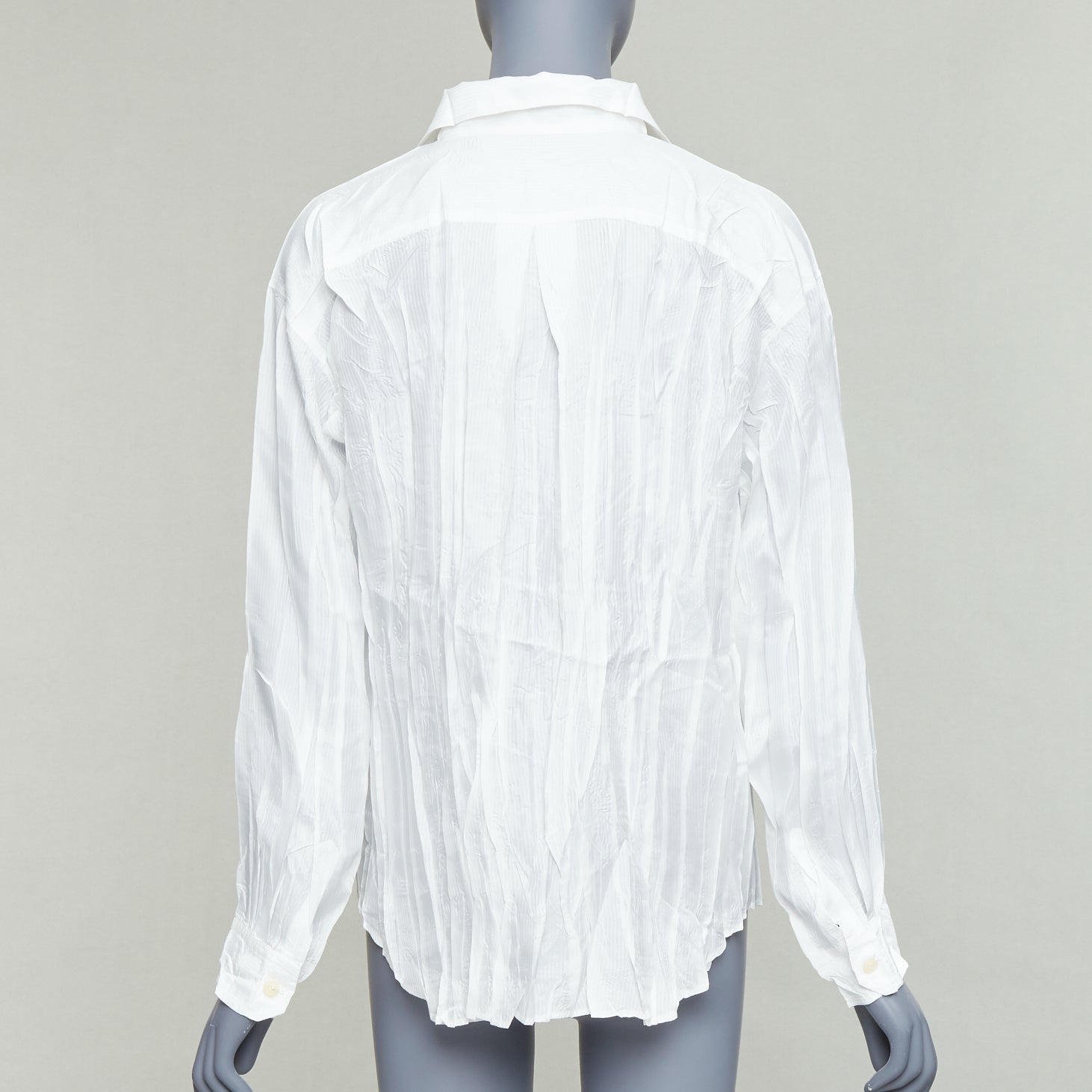 Issey Miyake Plisse Pocket Shirt - Side view