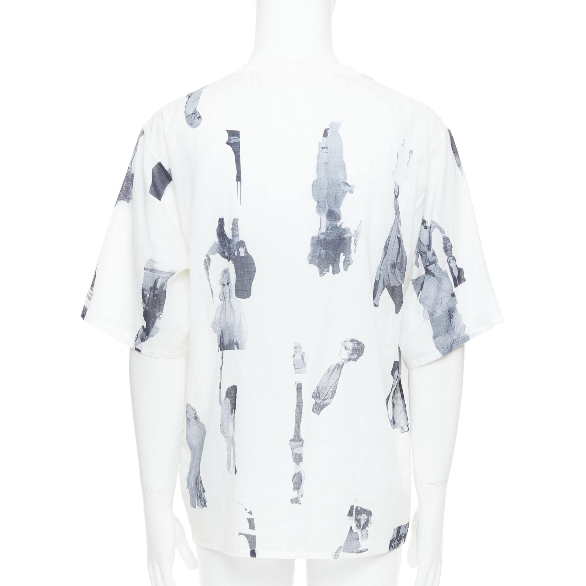 Bless Abstract Print Top - Side view