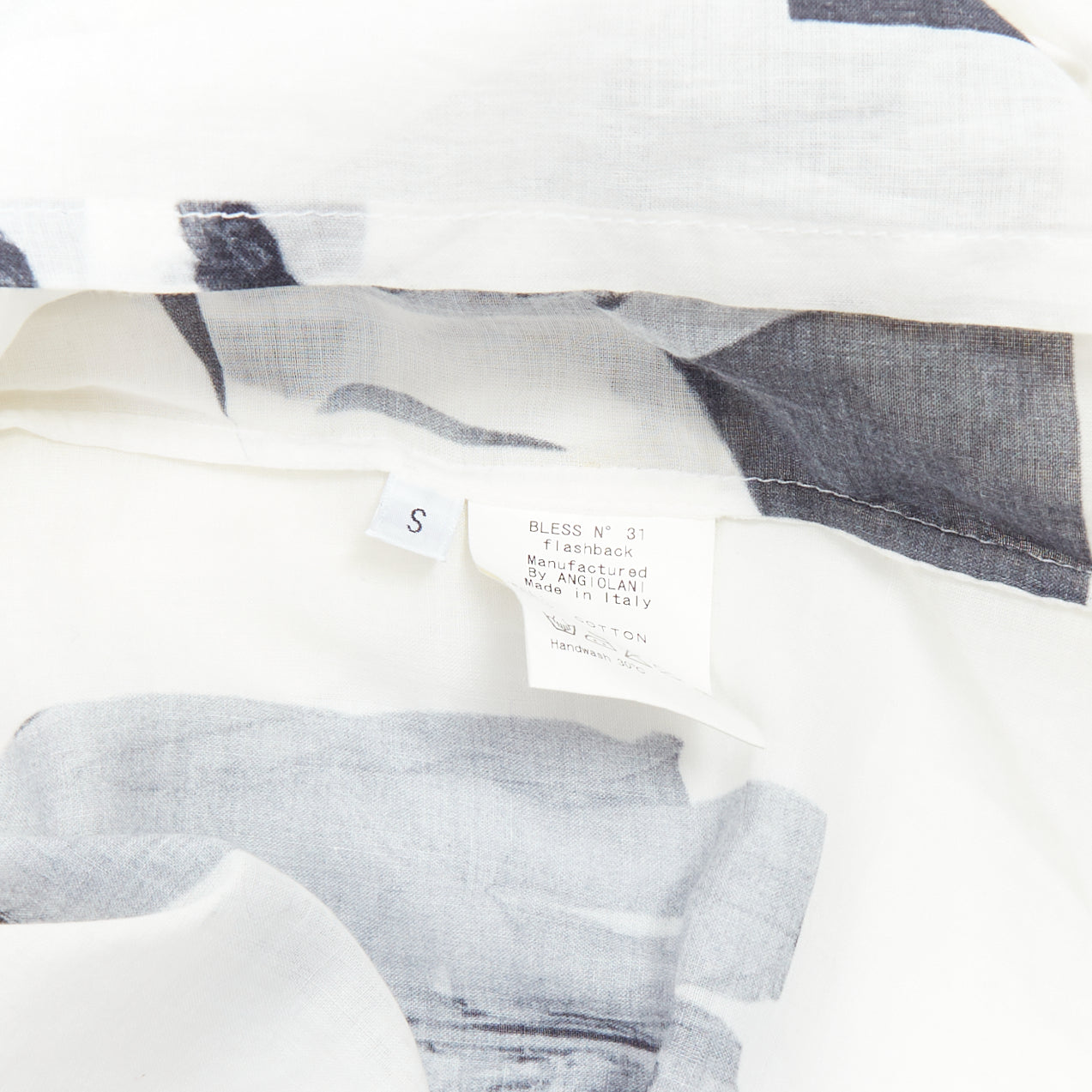 Bless Abstract Print Top - Image 10