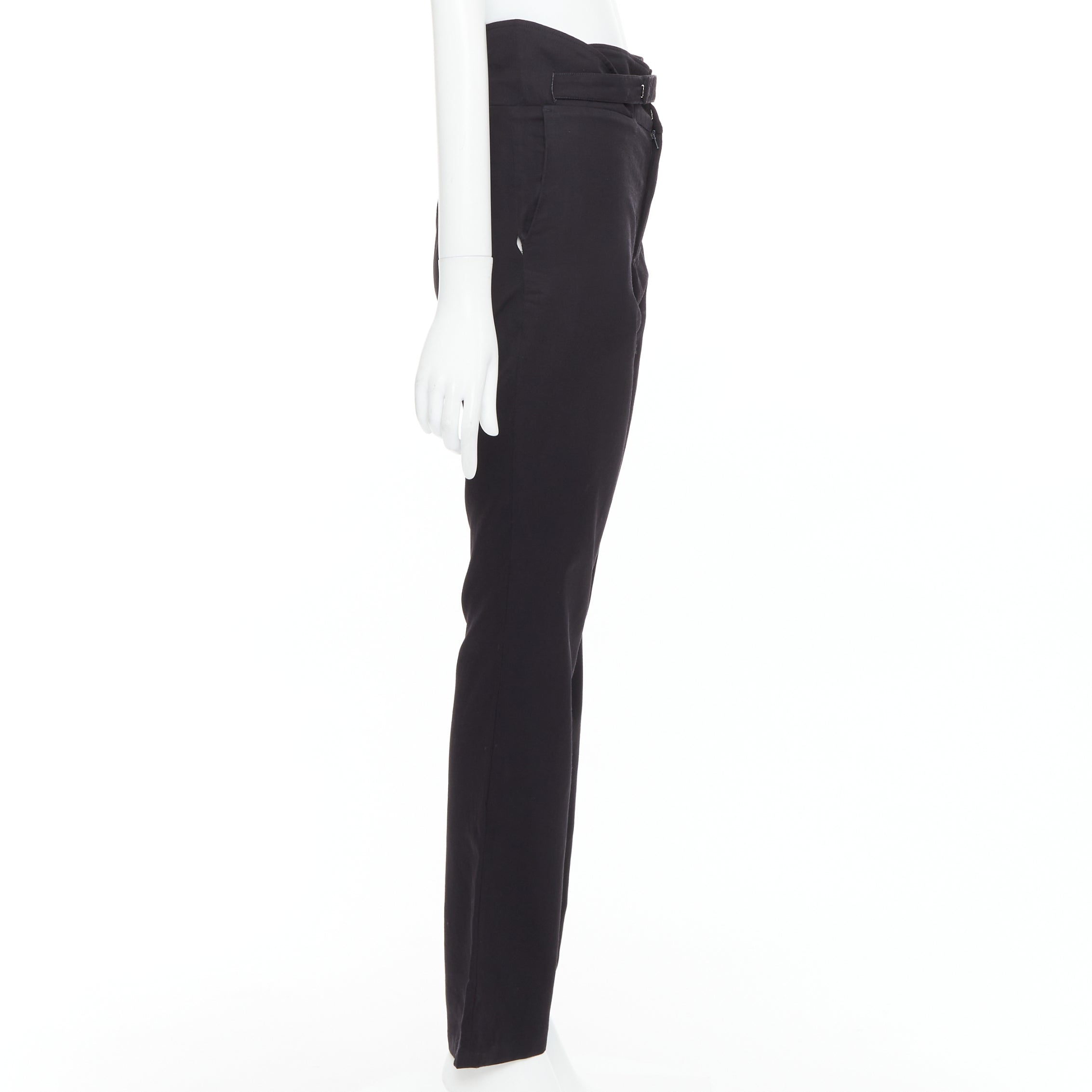 Raf Simons Paperbag Wool Pants - 4