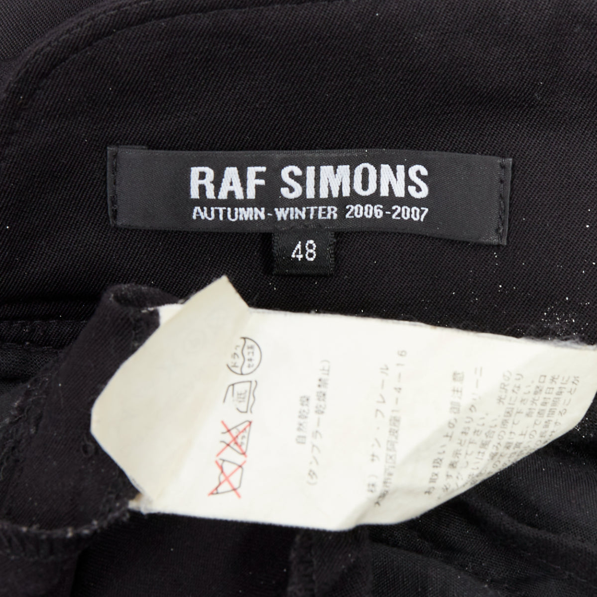 Raf Simons Paperbag Wool Pants - Image 10