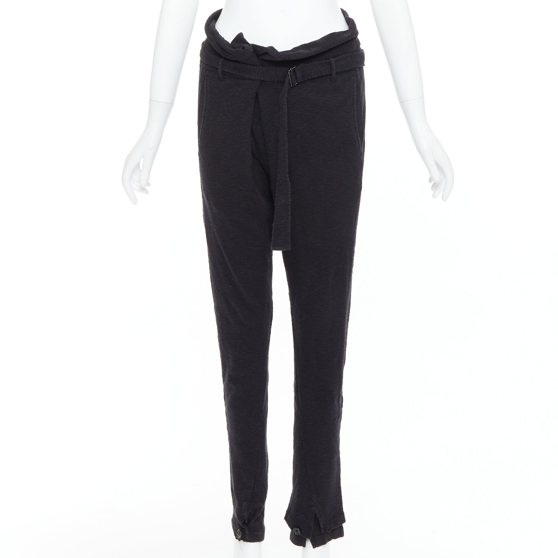 Ann Demeulemeester Belted Tapered Pants