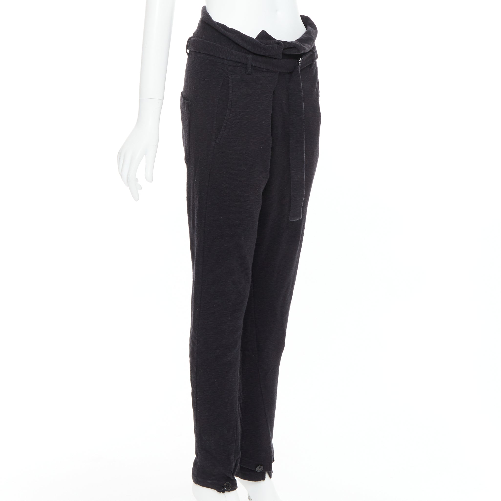 Ann Demeulemeester Belted Tapered Pants - Image 6