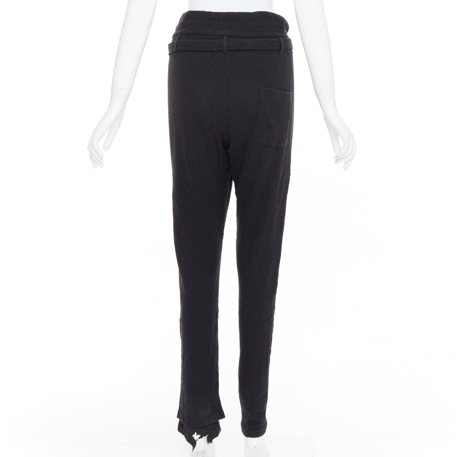 Ann Demeulemeester Belted Tapered Pants - Side view