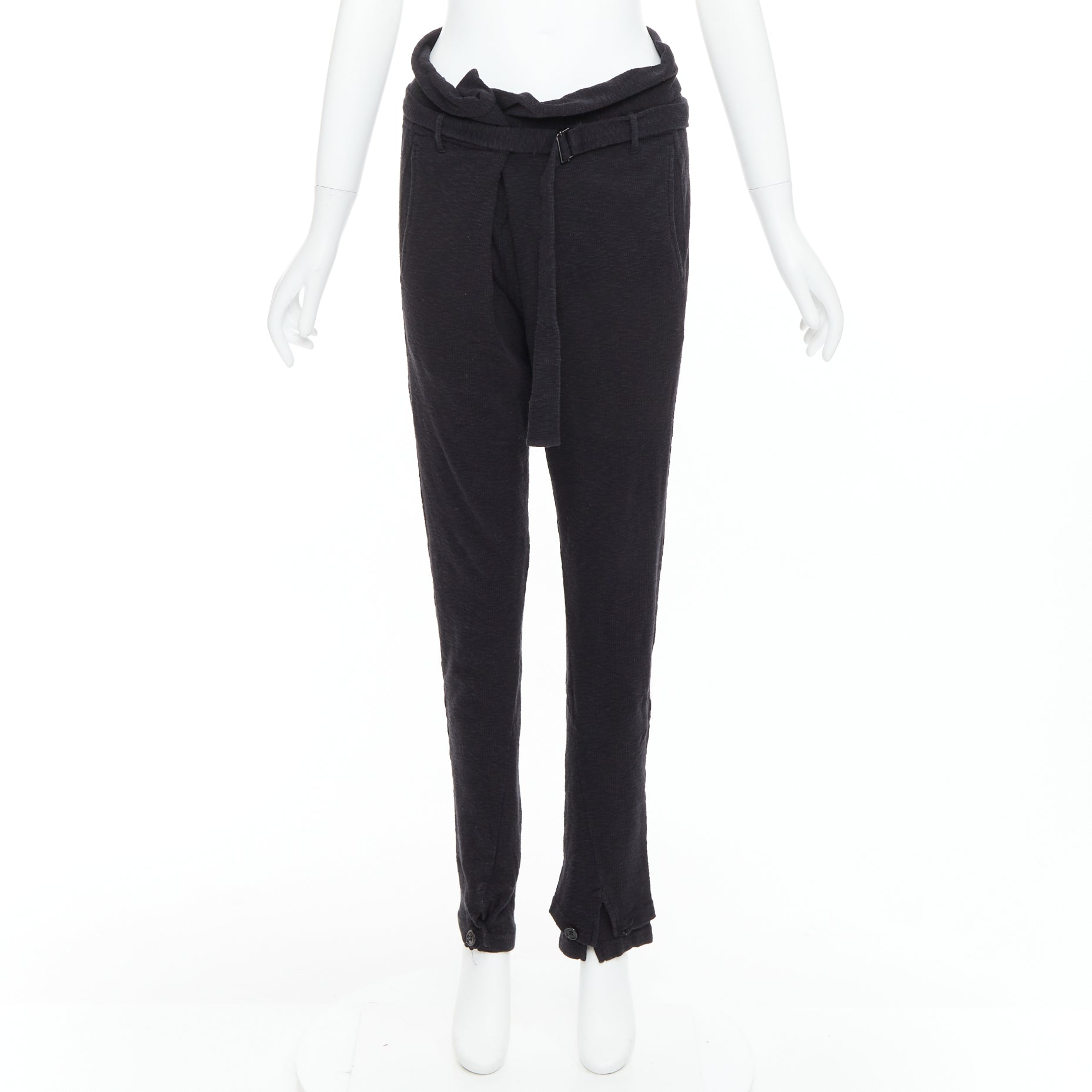 Ann Demeulemeester Belted Tapered Pants - Image 11