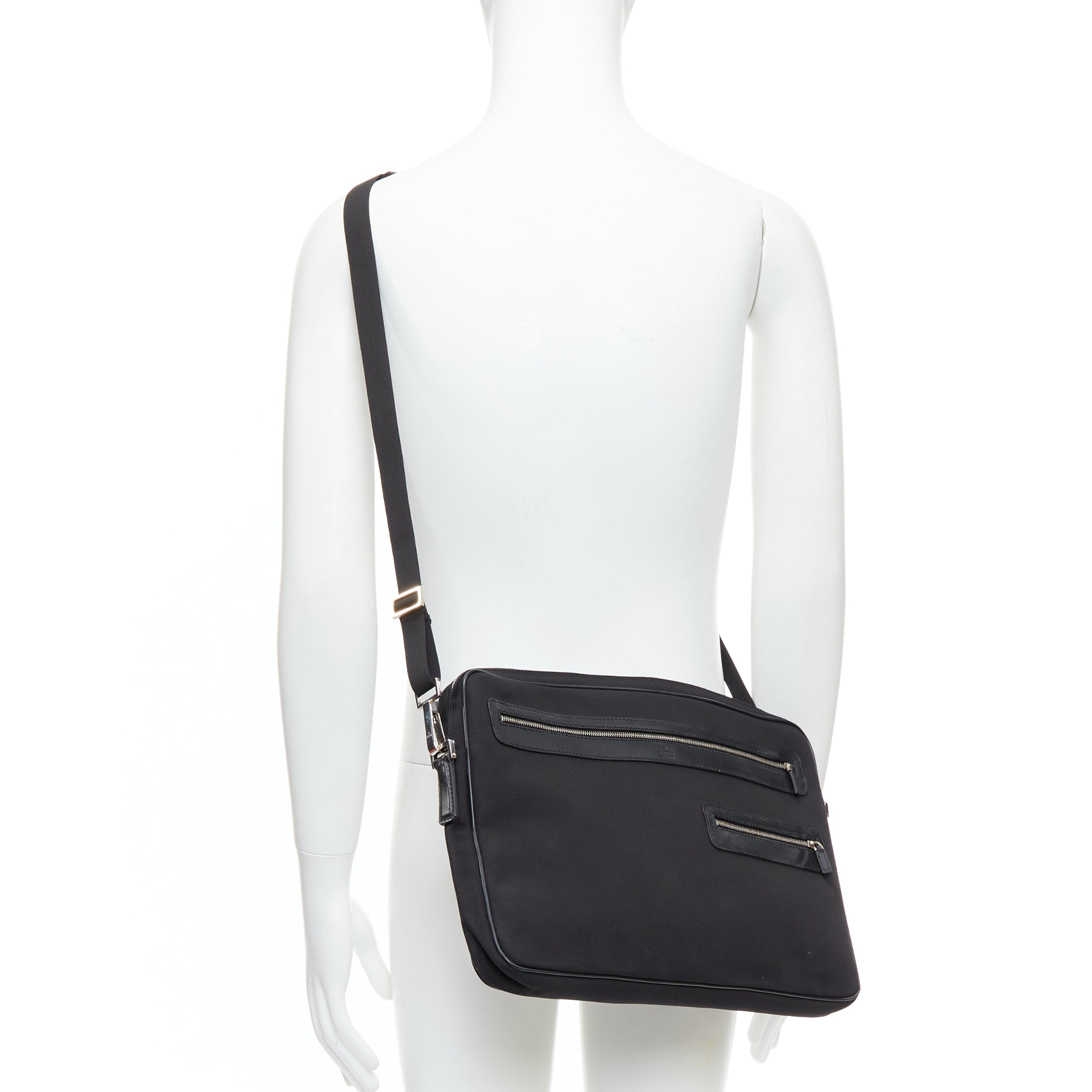 Gucci Laptop crossbody bag - Back view