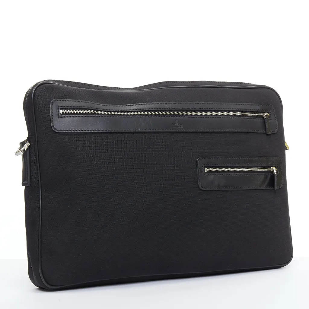 Gucci Pink Wraparound Clutch Black Very good - Inside View