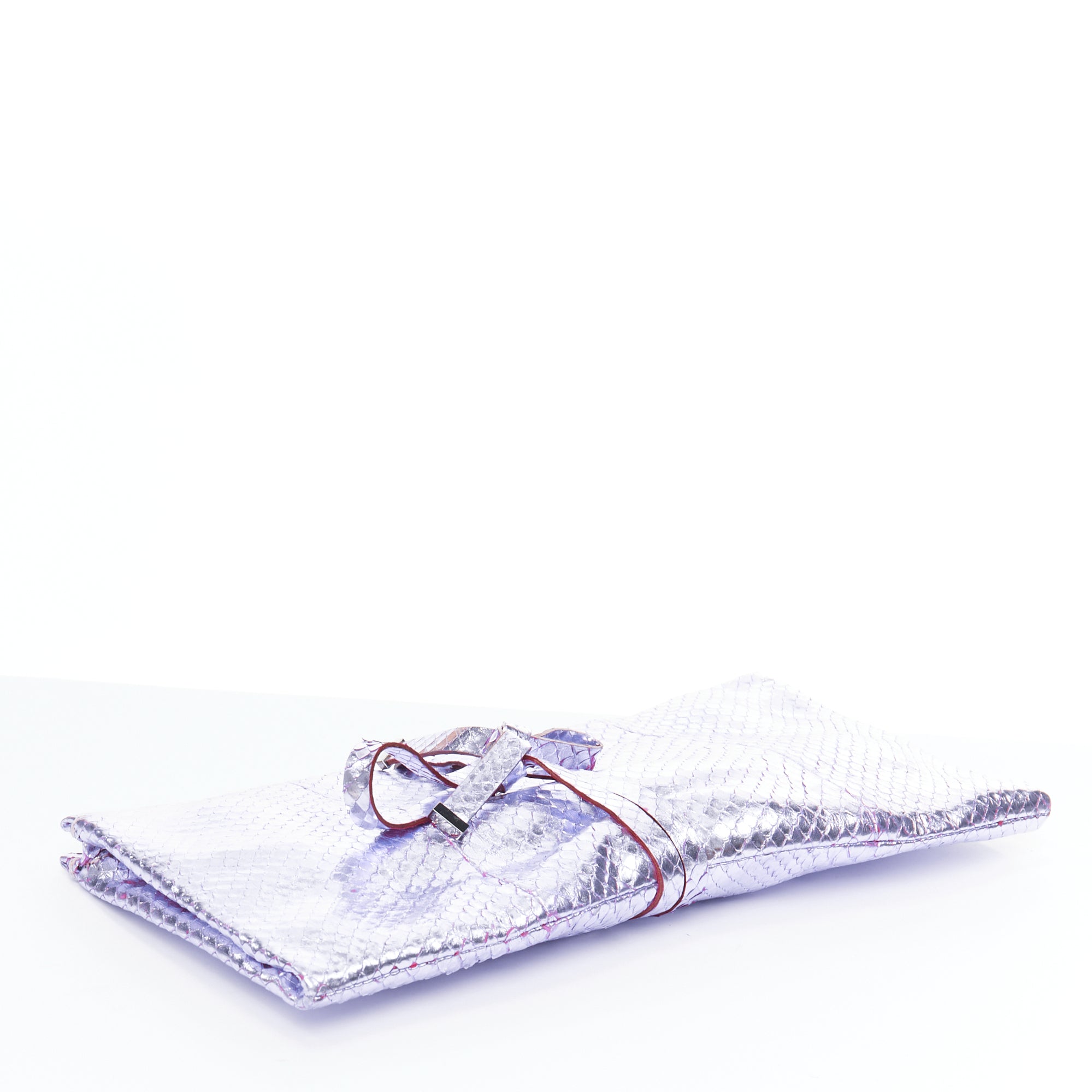 Yves Saint Laurent Marble Box Clutch - Side view