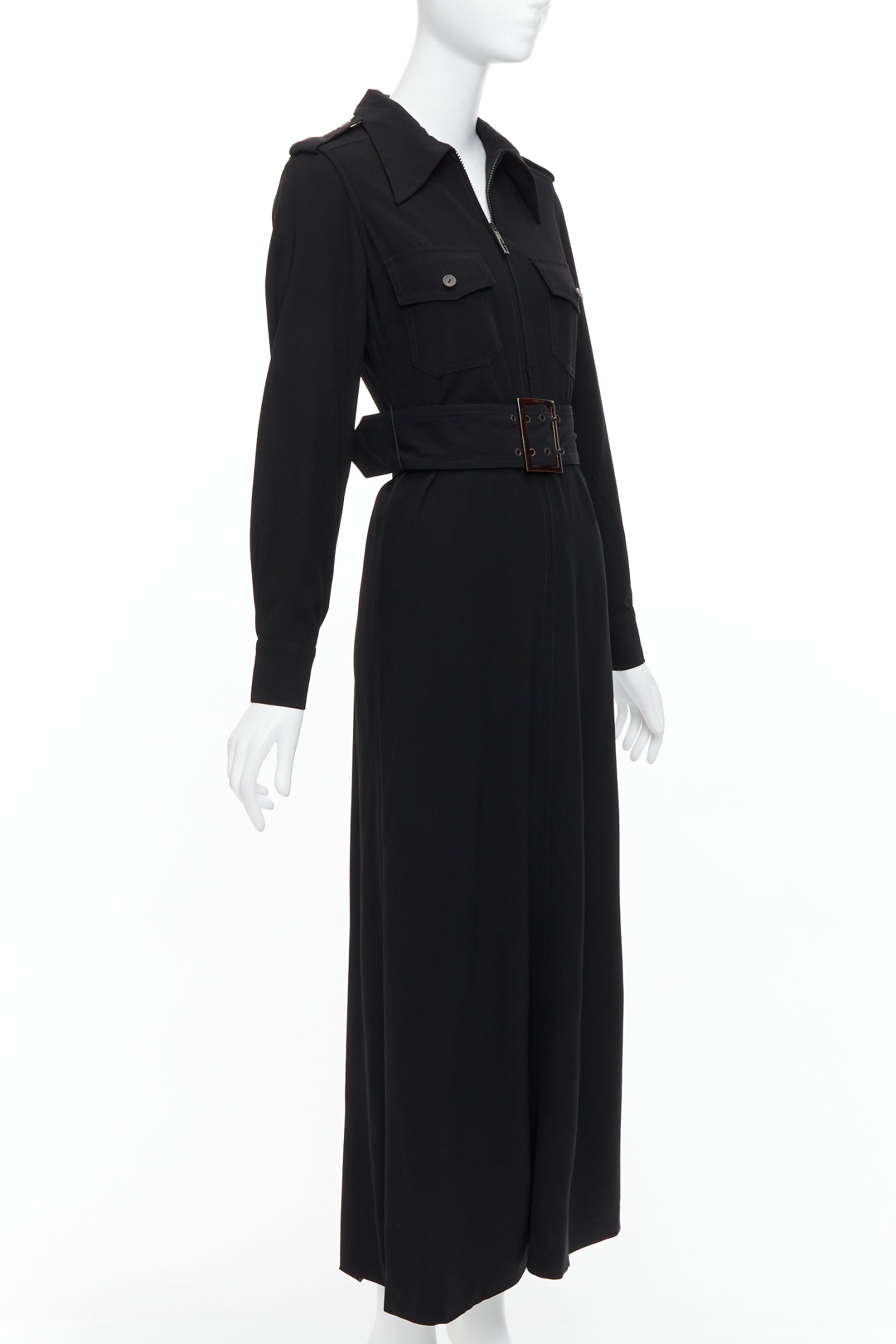 Gucci Military Safari Dress - Image 6