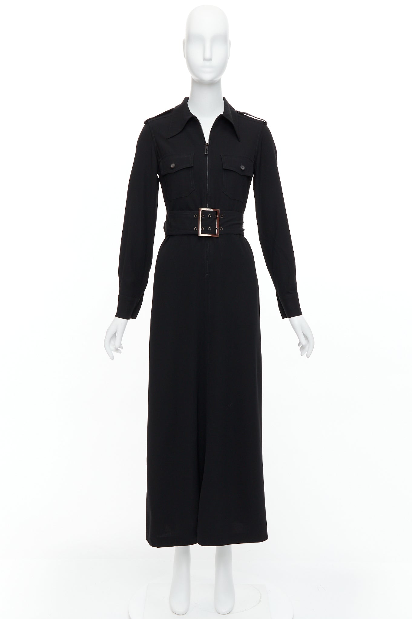 Gucci Military Safari Dress - Image 11