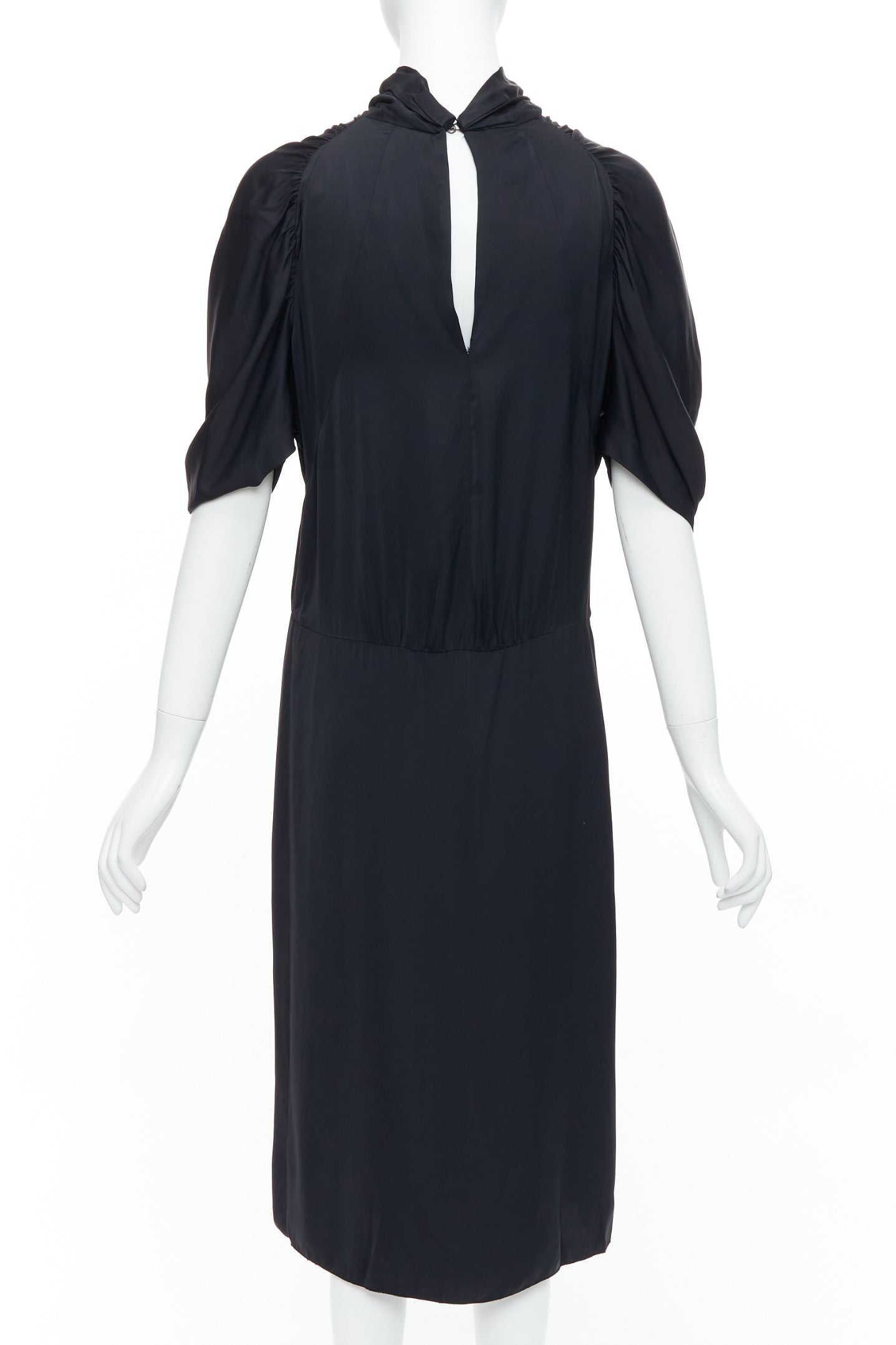 Prada Ruched Midi Dress - Side view