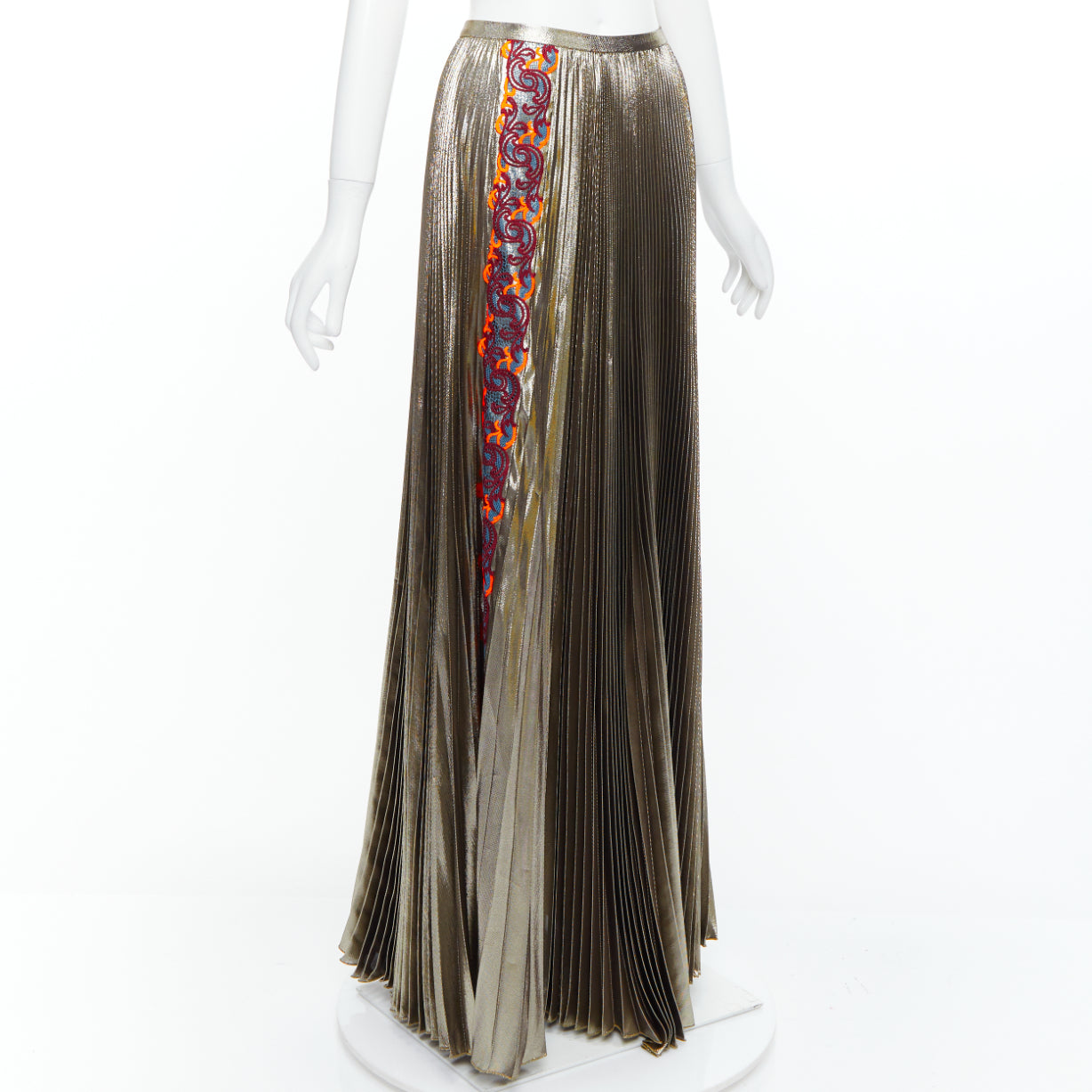 Versace Baroque Pleat Skirt - Image 6