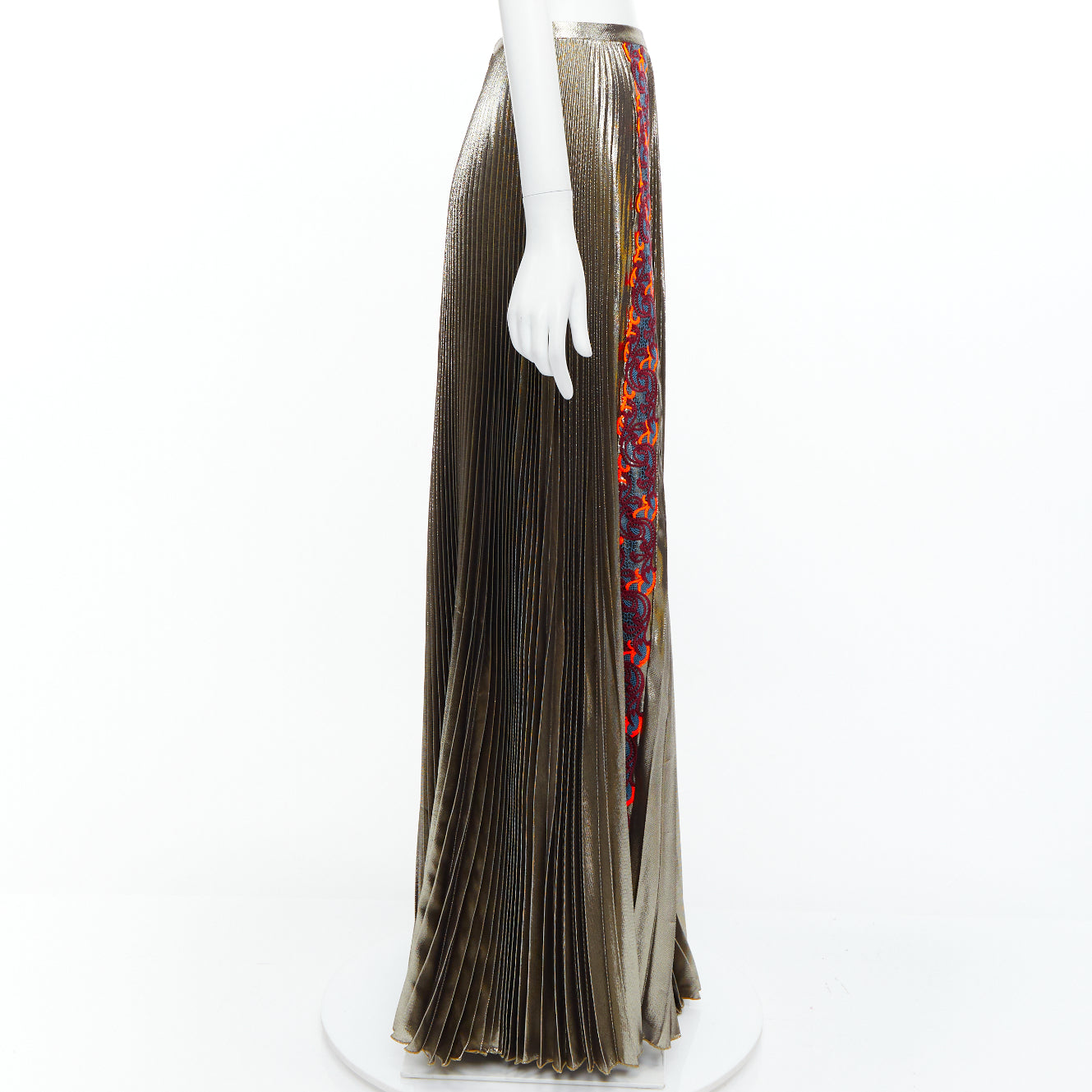 Versace Baroque Pleat Skirt - 4