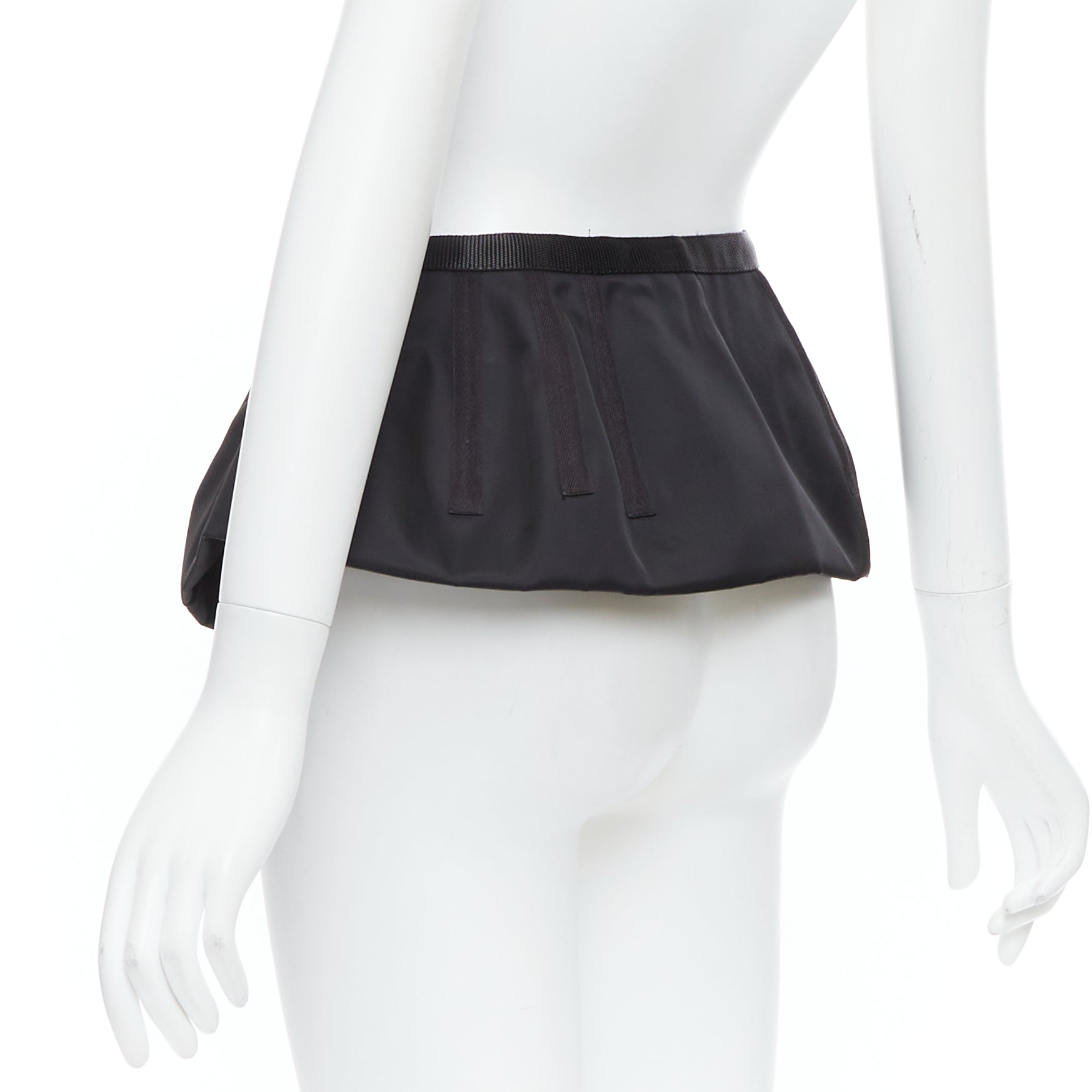 Prada Medusa Oval Black Belt - Detail 1