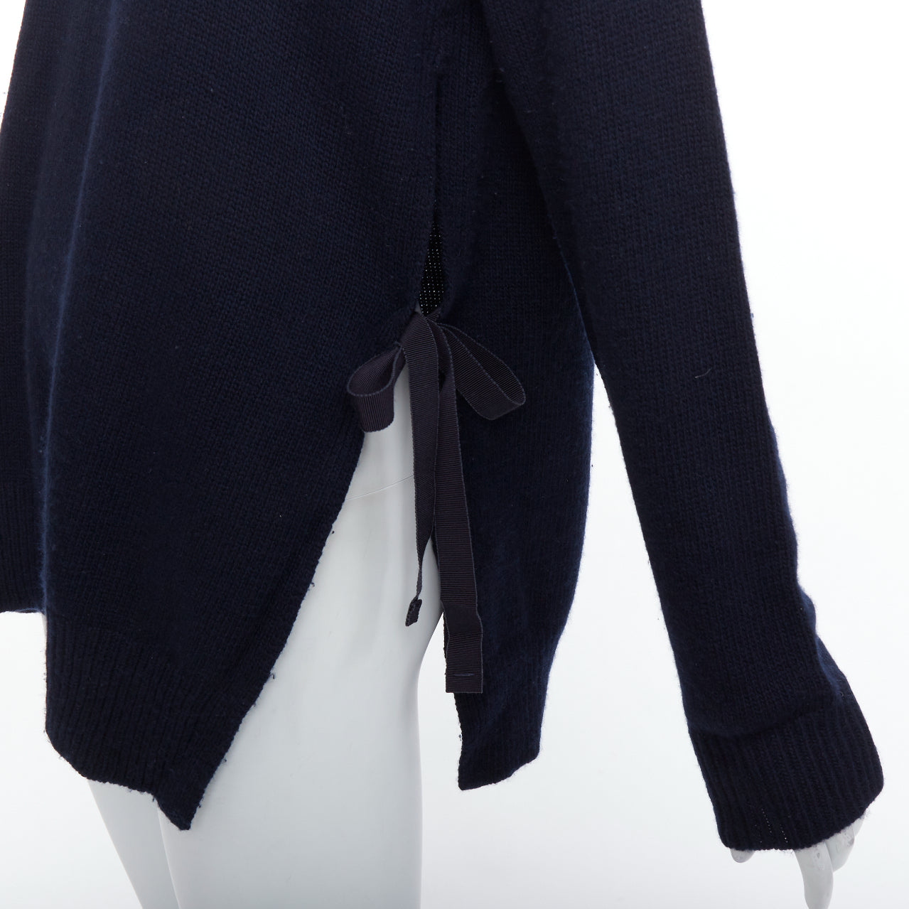 Prada Ribbon Tie Sweater - Back view