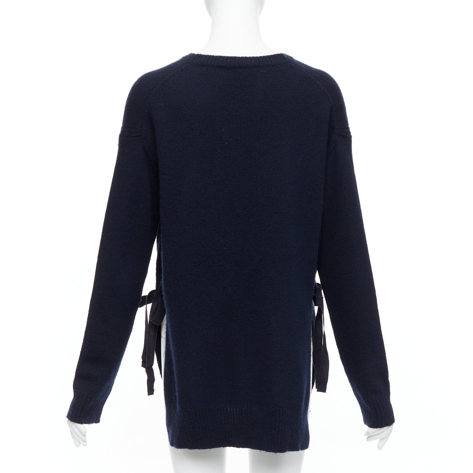 Prada Ribbon Tie Sweater - Side view