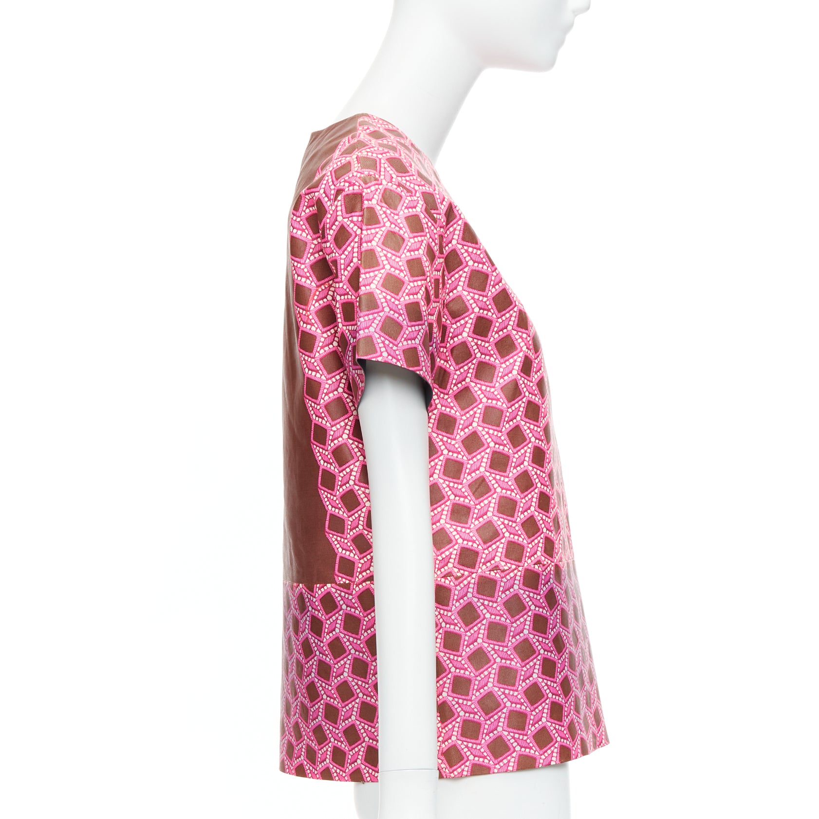 Louis Vuitton Lattice Leather Top - 4