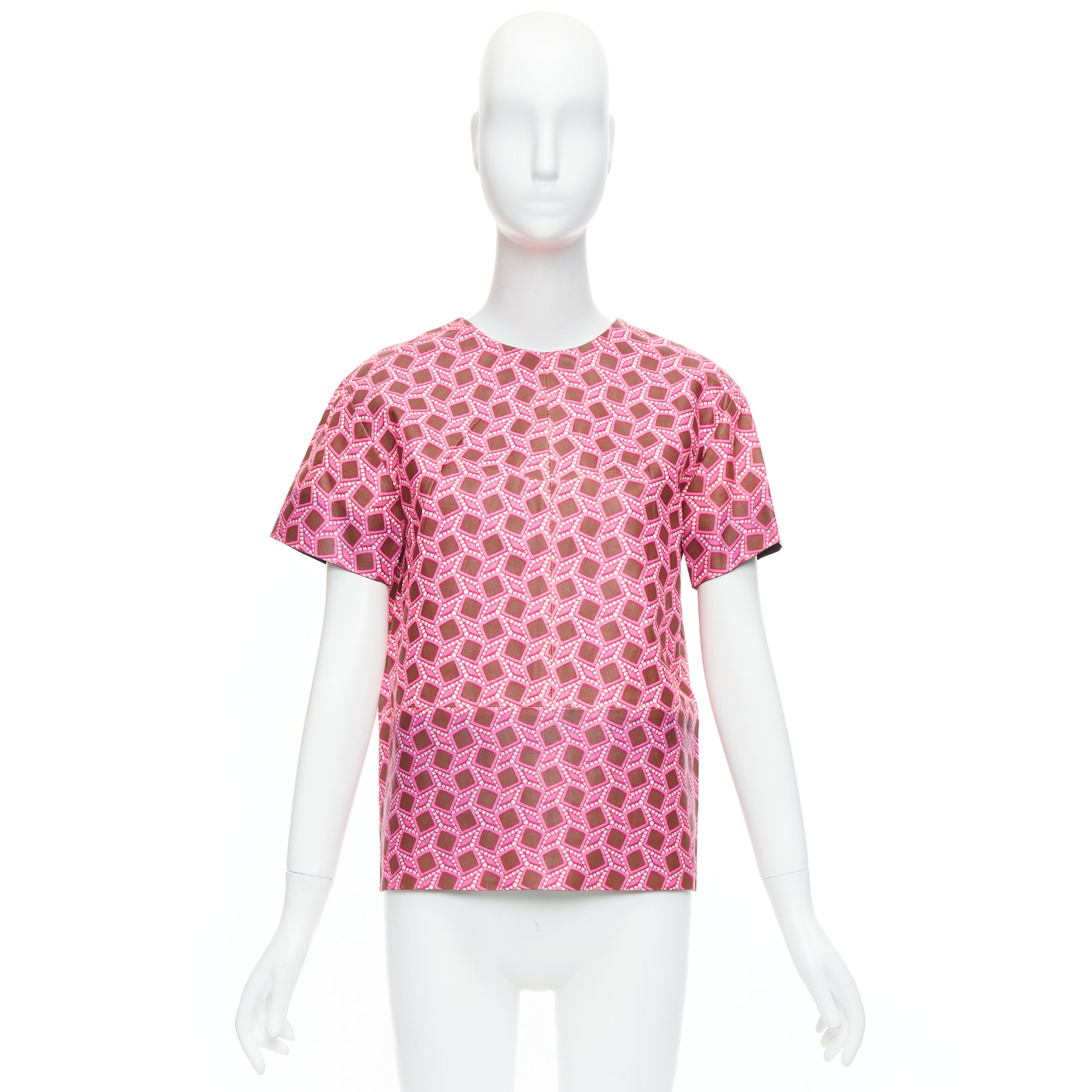 Louis Vuitton Lattice Leather Top - Image 11