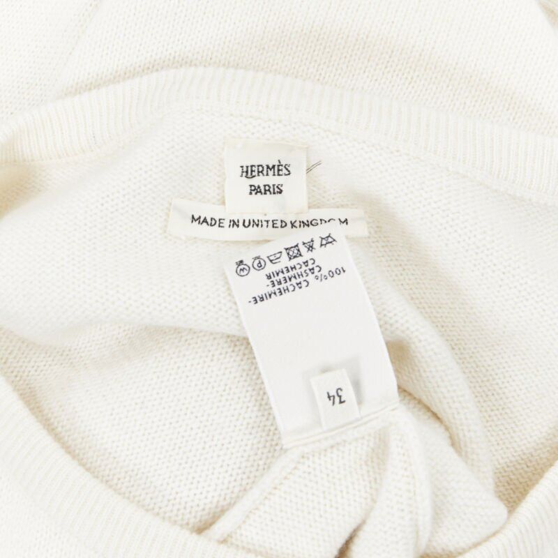 Hermès Ribbed Panel Sweater - Image 13