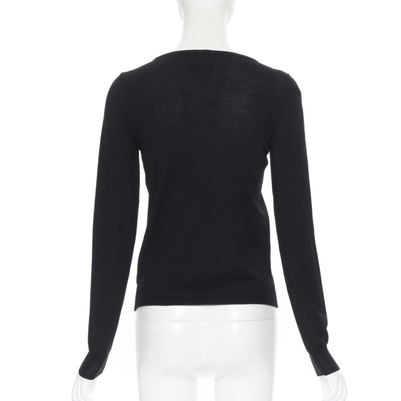 Lanvin Grosgrain Ribbon Sweater - Side view