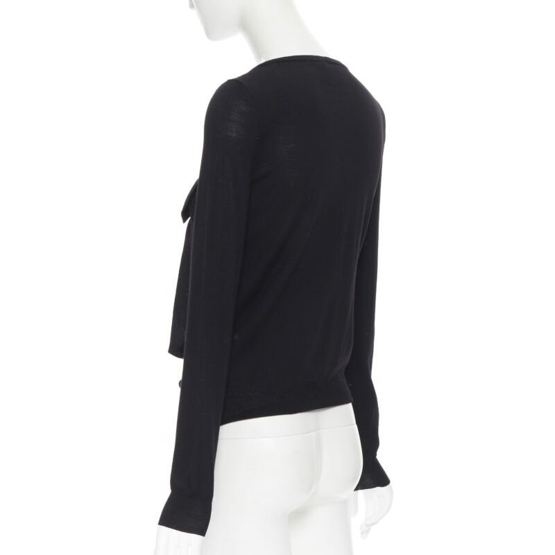 Lanvin Grosgrain Ribbon Sweater - Detail 1