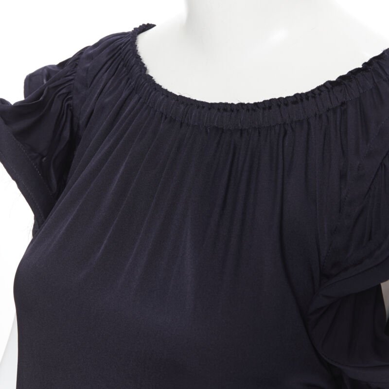 Lanvin Elastic Ruffle Top - Detail 2