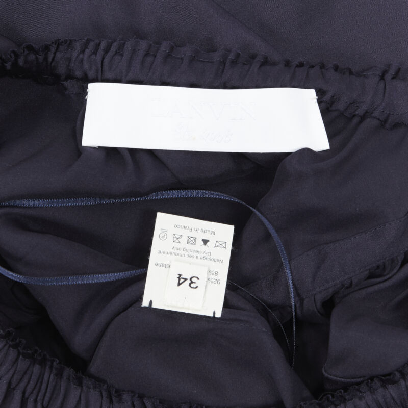 Lanvin Elastic Ruffle Top - Image 10