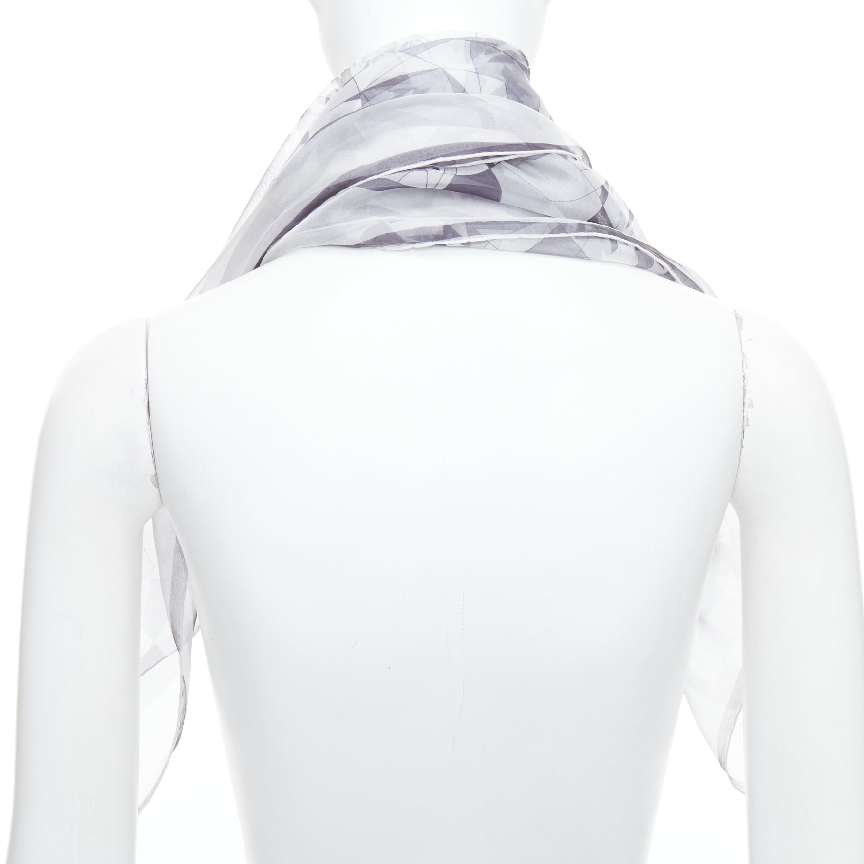 Cartier Diamond Cuts Scarf - Side view