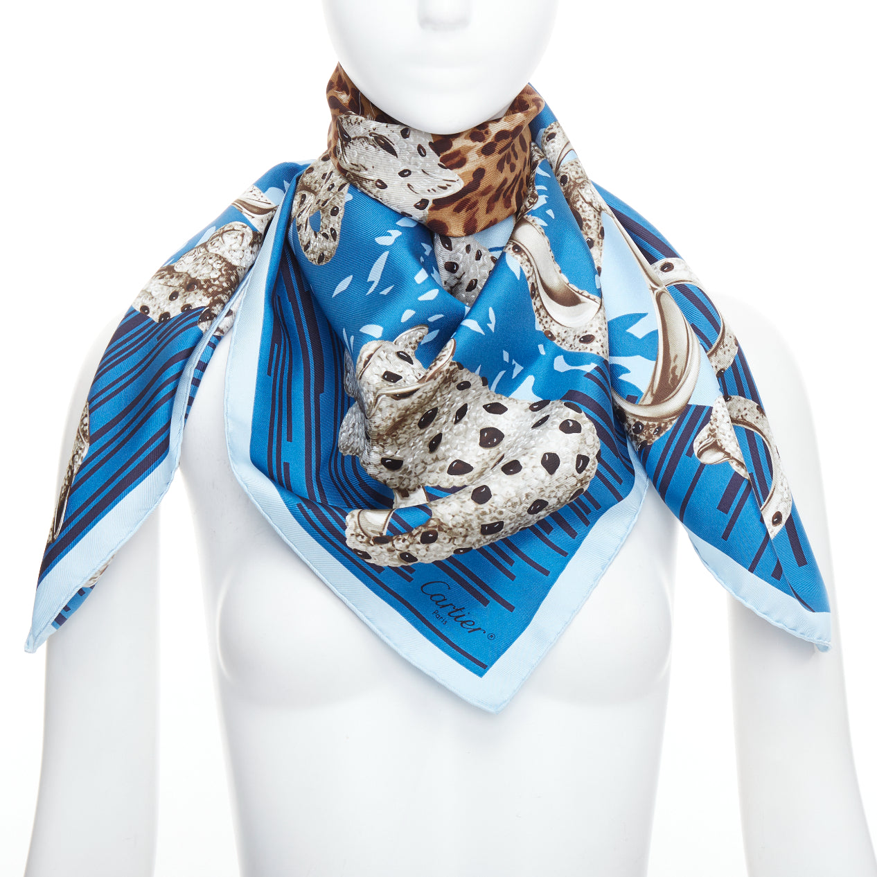 Cartier Leopard Ring Scarf