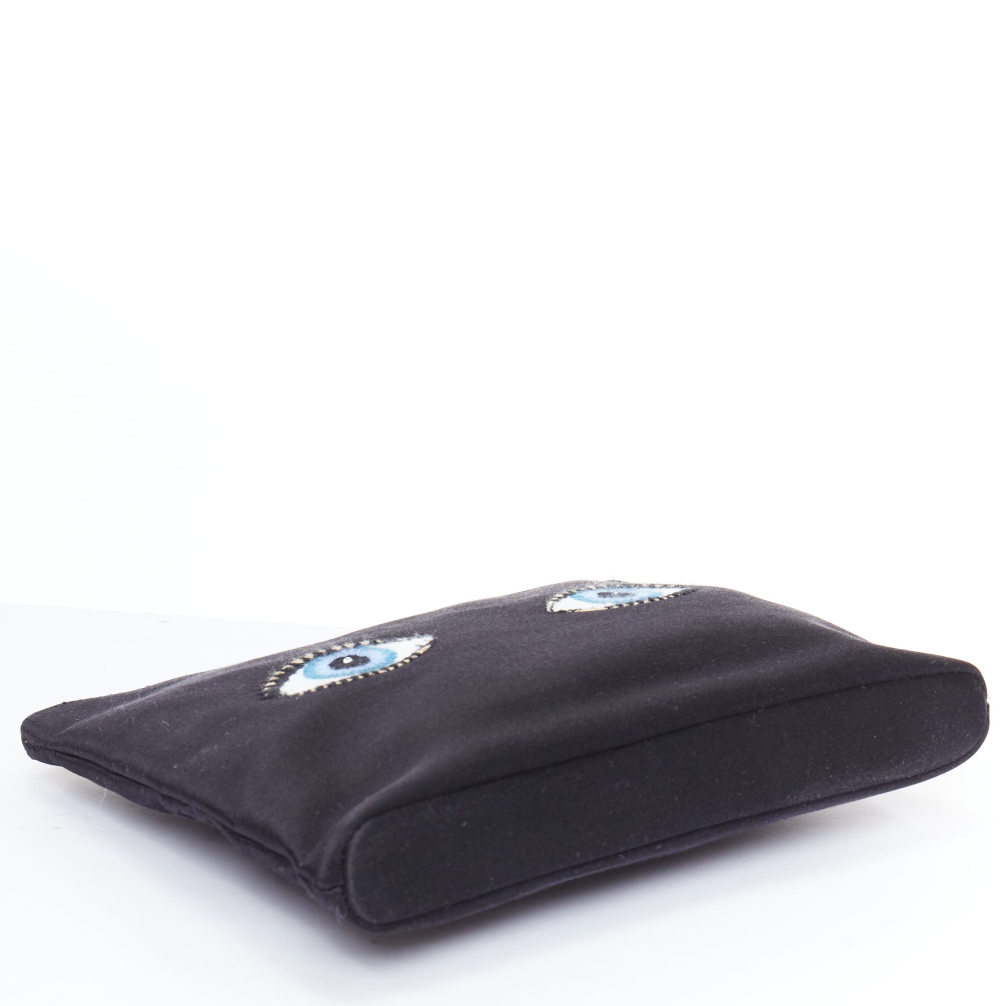 Charlotte Olympia Woven Zip Pouch - Side view