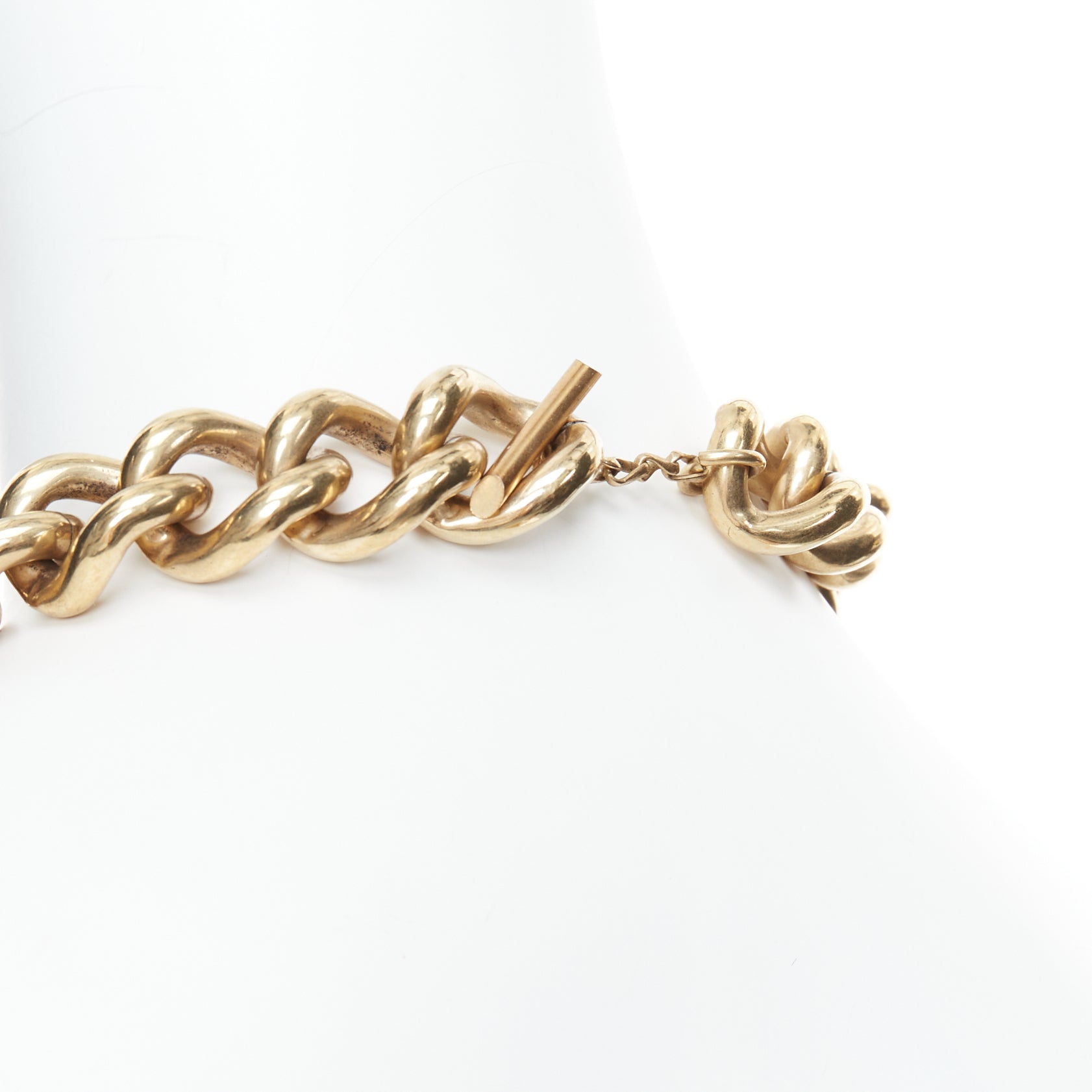 Lanvin Crystal Curb Necklace - Detail 2