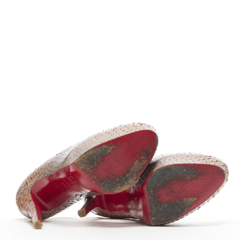 Christian Louboutin Scaled Platform Pumps - Detail 1