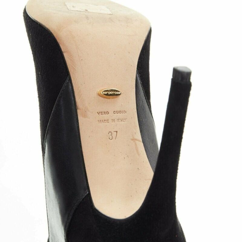 Sergio Rossi Strap Buckle Heel Booties - Image 13