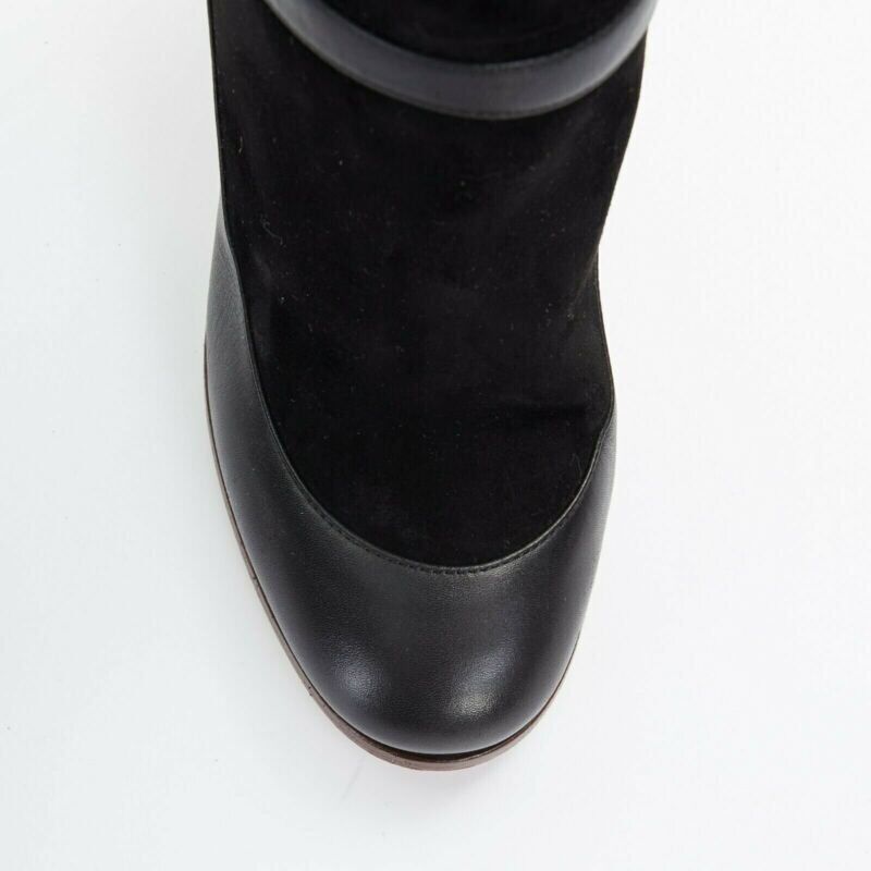 Celine Chunky Platform Mule Boots - Detail 2