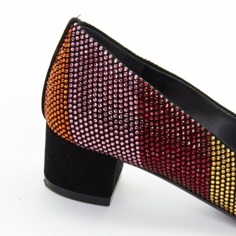 Salvatore Ferragamo Rainbow Bow Pumps - Image 11