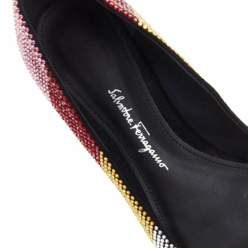 Salvatore Ferragamo Rainbow Bow Pumps - Image 12