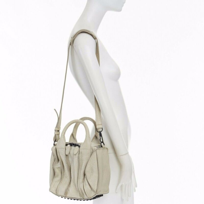 Alexander Wang Rockstud Frame Bag - Back view