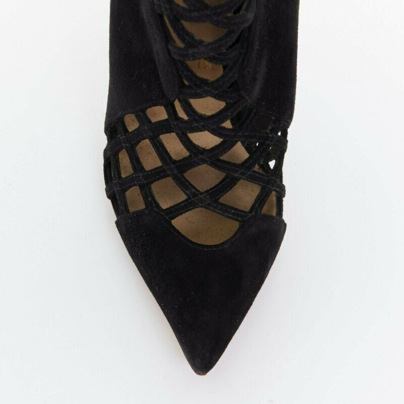 Christian Louboutin Mesh Cut Booties - Detail 2
