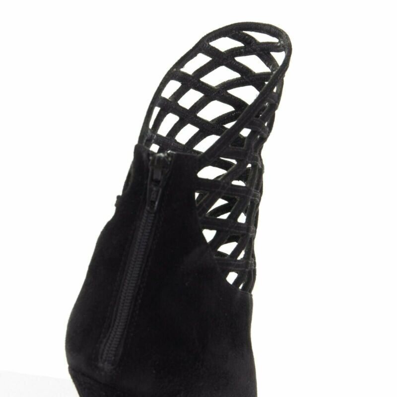 Christian Louboutin Mesh Cut Booties - Image 11