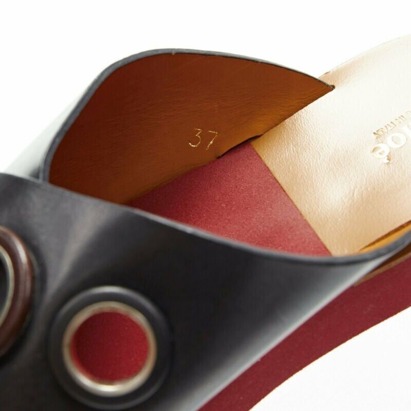 Chloe Cross Strap Slides - Image 11