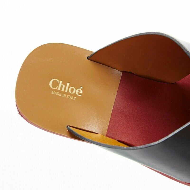 Chloe Cross Strap Slides - Image 12